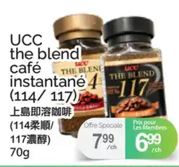 T&T Supermarket UCC THE BLEND CAFÉ INSTANTANÉ, (114/117) offer
