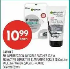 Shoppers Drug Mart Garnier 8h imperfection invisible patches offer