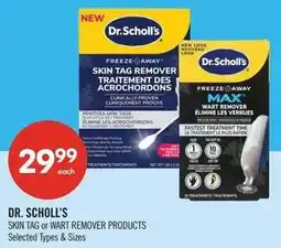 Shoppers Drug Mart Dr. Scholl's skin tag or wart remover products offer