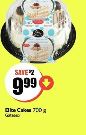 FreshCo Elite Cakes offer