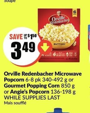 FreshCo Orville Redenbacher Microwave Popcorn offer