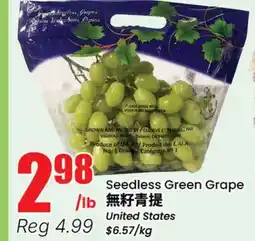 Terra Foodmart Seedless Green Grape offer