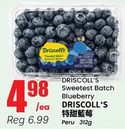 Terra Foodmart DRISCOLL'S Sweetest Batch Blueberry offer