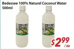 Bestco Food Mart Bedessee 100% Naturel Coconut Water offer
