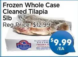 Blue Sky Supermarket Frozen Whole Case Cleaned Tilapia offer