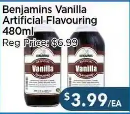 Blue Sky Supermarket Benjamins Vanilla Artificial Flavouring offer
