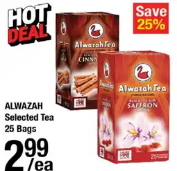 Arz Fine Foods Alwazah selected tea offer