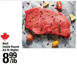 Arz Fine Foods Beef Inside Round AA Or Higher offer