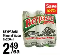 Arz Fine Foods Beypazarı Mineral Water offer