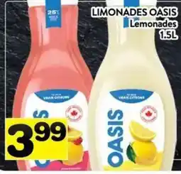 Supermarché PA Oasis lemonades offer