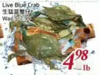 Foody Mart Live Blue Crab offer