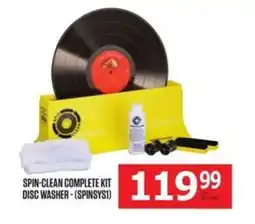 Centre Hi-Fi Spin-clean complete kit disc washer offer
