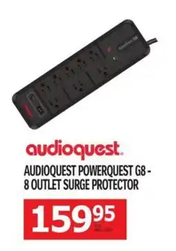 Centre Hi-Fi audioquest audioquest powerquest g8 - 8 outlet surge protector offer
