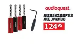 Centre Hi-Fi audioquest audioquestsurgrrip 100b audio connectors offer