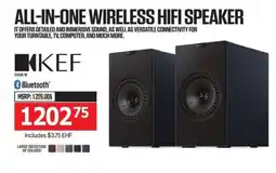 Centre Hi-Fi Kef all-in-one wireless hifi speaker offer