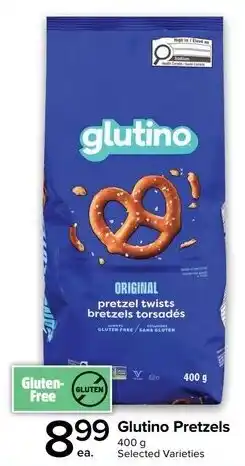 Metro Glutino pretzel twists offer