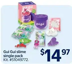 Walmart Gui Gui slime single pack offer