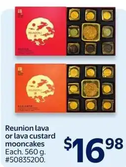 Walmart Reunion lava or lava custard mooncakes offer
