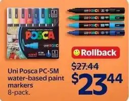 Walmart Uni Posca PC-5M water-based paint markers offer