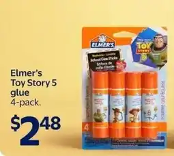 Walmart Elmer's Toy Story 5 glue offer