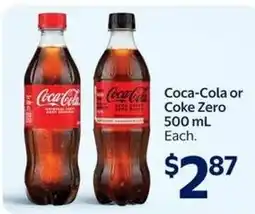 Walmart Coca-Cola or Coke Zero offer