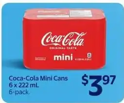 Walmart Coca-Cola mini cans offer