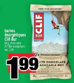 Super C Clif Bar energy bars offer