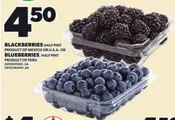Loblaws Blackberries blueberries offer