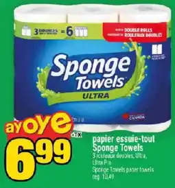 Super C Sponge Towels ultra offer