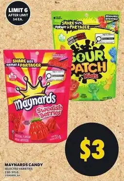 Loblaws Maynards candy selected varieties offer