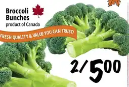 Farm Boy Broccoli Bunches offer