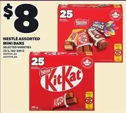 Loblaws Nestle assorted mini bars offer