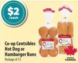 Co-op Co-op Centsibles Hot Dog or Hamburger Buns offer