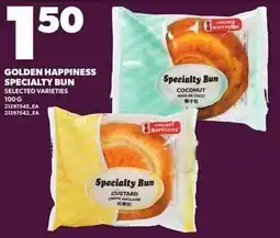 Loblaws Golden Happiness specialty bun offer