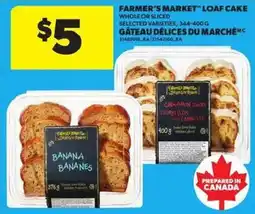 Atlantic Superstore Farmer's Market loaf cake offer