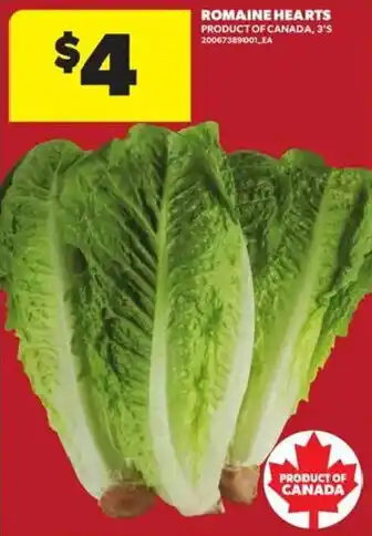 Atlantic Superstore Romaine Hearts offer