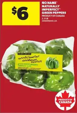 Atlantic Superstore No Name naturally imperfect green peppers offer