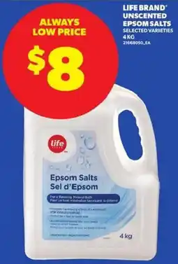 Atlantic Superstore Life Brand Epsom Salts offer