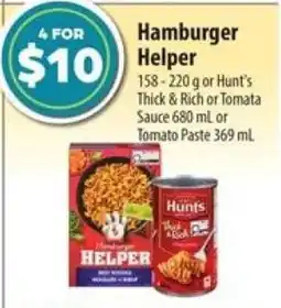 Co-op Hamburger Helper offer