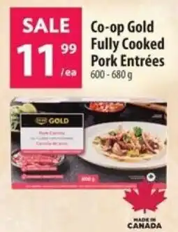 Co-op Co-op Gold Fully Cooked Pork Entrées offer