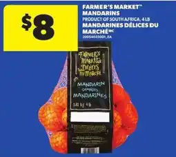 Atlantic Superstore Farmer's Market mandarins offer