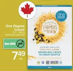 Metro One Degree Cereal Brown Rice Crisps offer