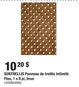 Home Depot Suntrellis Panneau de treillis Intimité offer