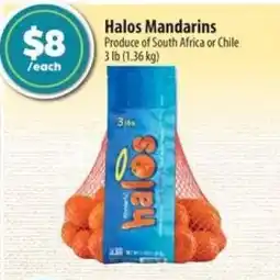 Co-op Halos Mandarins offer