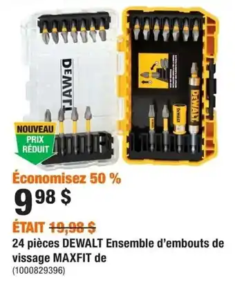 DeWalt 24 piece maxfit socket set