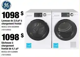 Home Depot Ge laveuse de 2.8 pi3 à chargement frontal offer