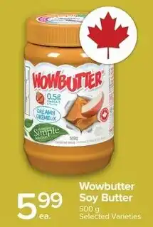 Metro Wowbutter Soy Butter offer