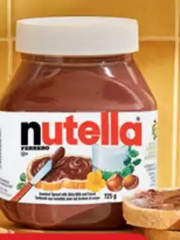 Walmart Nutella hazelnut or peanut offer