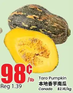 Btrust Supermarket Taro Pumpkin offer
