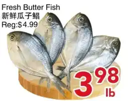 Yours Food Mart Fresh Butter Fish offer